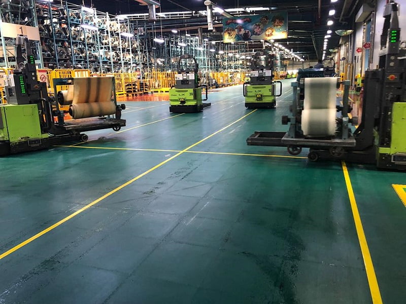 podovi u fabrici guma