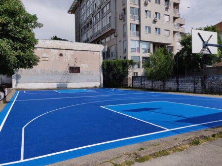 teren za kosarku OS Josif Pancic